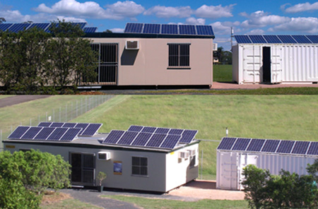 Solar Tripod / Corrugated Lifting Leg 8kW