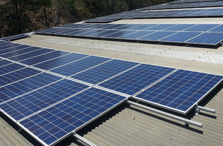 Corrugated Tin Wave Support (flat) 20kW